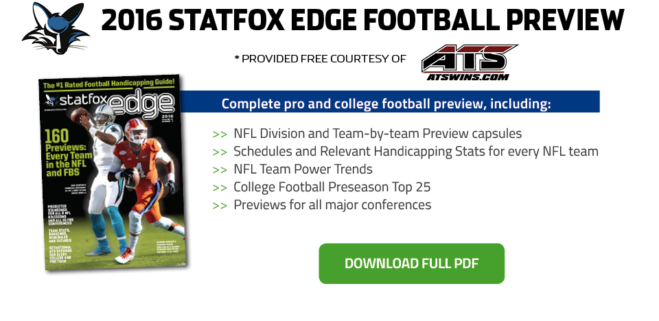 StatFox Edge 2015 Pro & College Football Preview